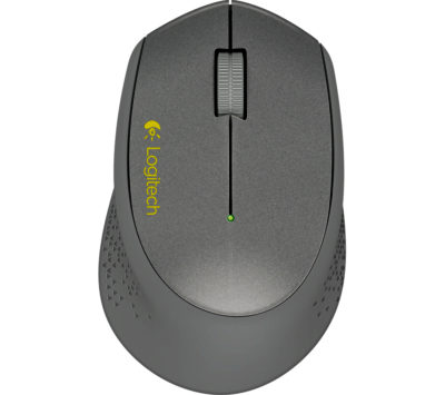 LOGITECH  M320 Wireless Optical Mouse - Silver